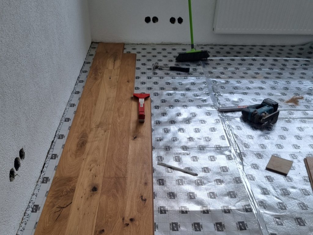 Bodenverlegearbeiten